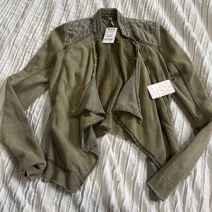 Free People Jacket Olive size M